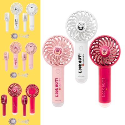 Mickey Cute Portable Fan with LED Light