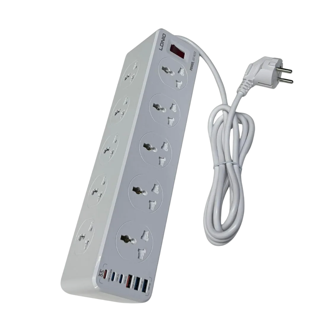LDNIO SC10610 30W 10-Port USB Charger Power Strip thumb 6