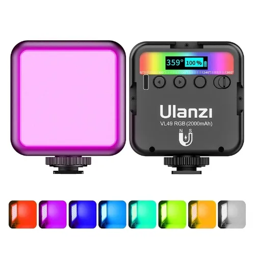 Ulanzi Mini RGB Camera Light VL49 thumb 5