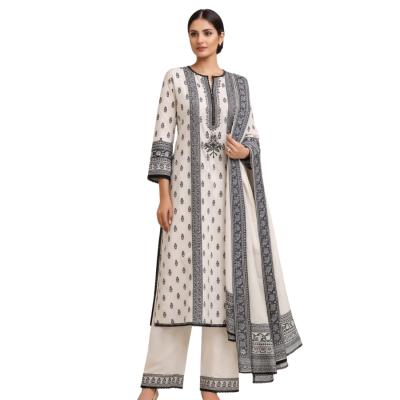 Premium Quality New Trendy Readymade 3 pieces Dress