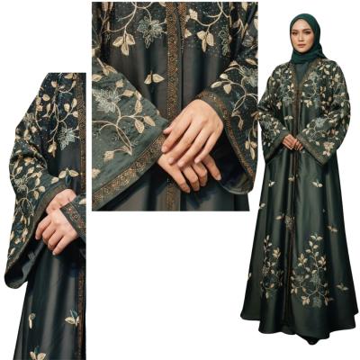 Full embroidery jafran fabric burka