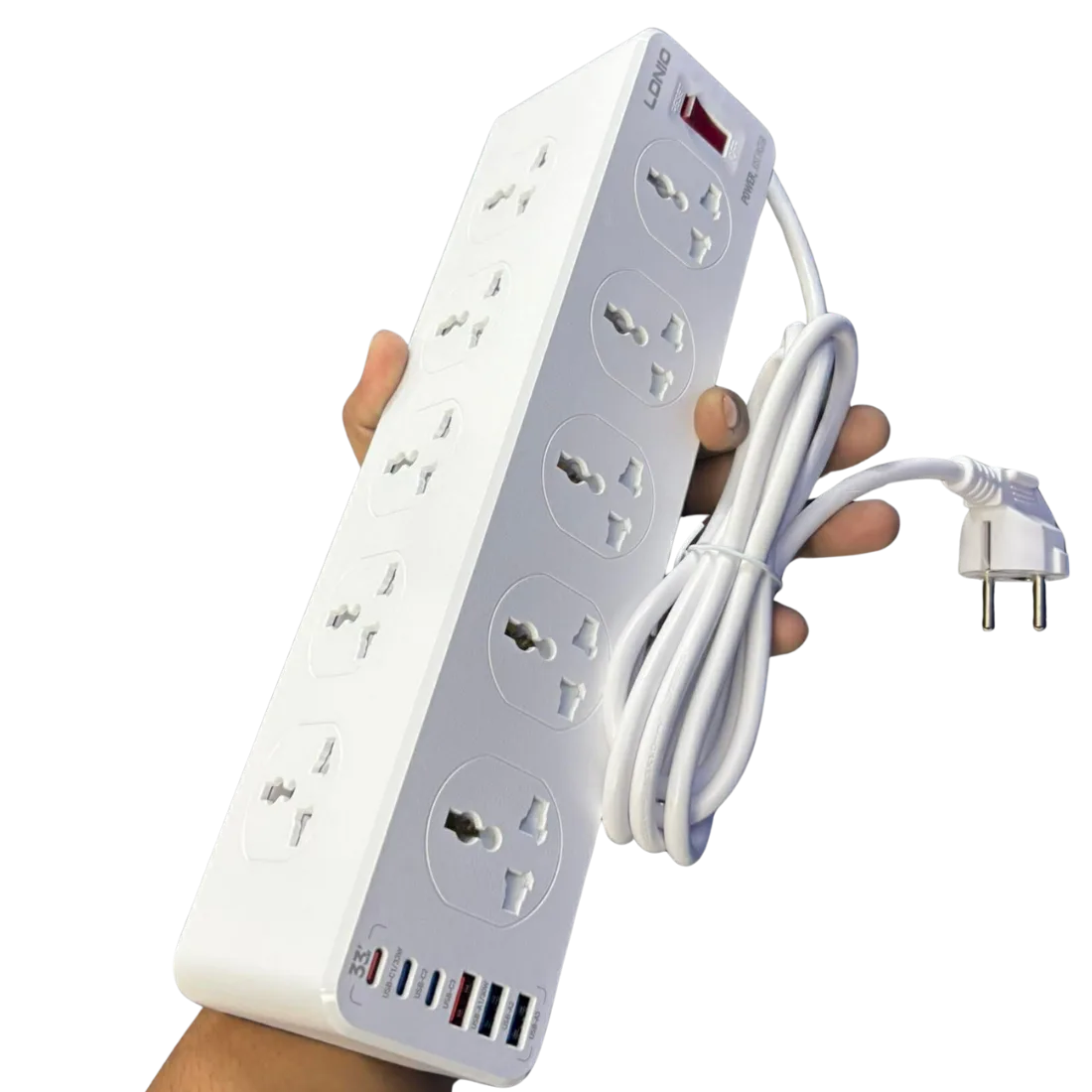 LDNIO SC10610 30W 10-Port USB Charger Power Strip thumb 5
