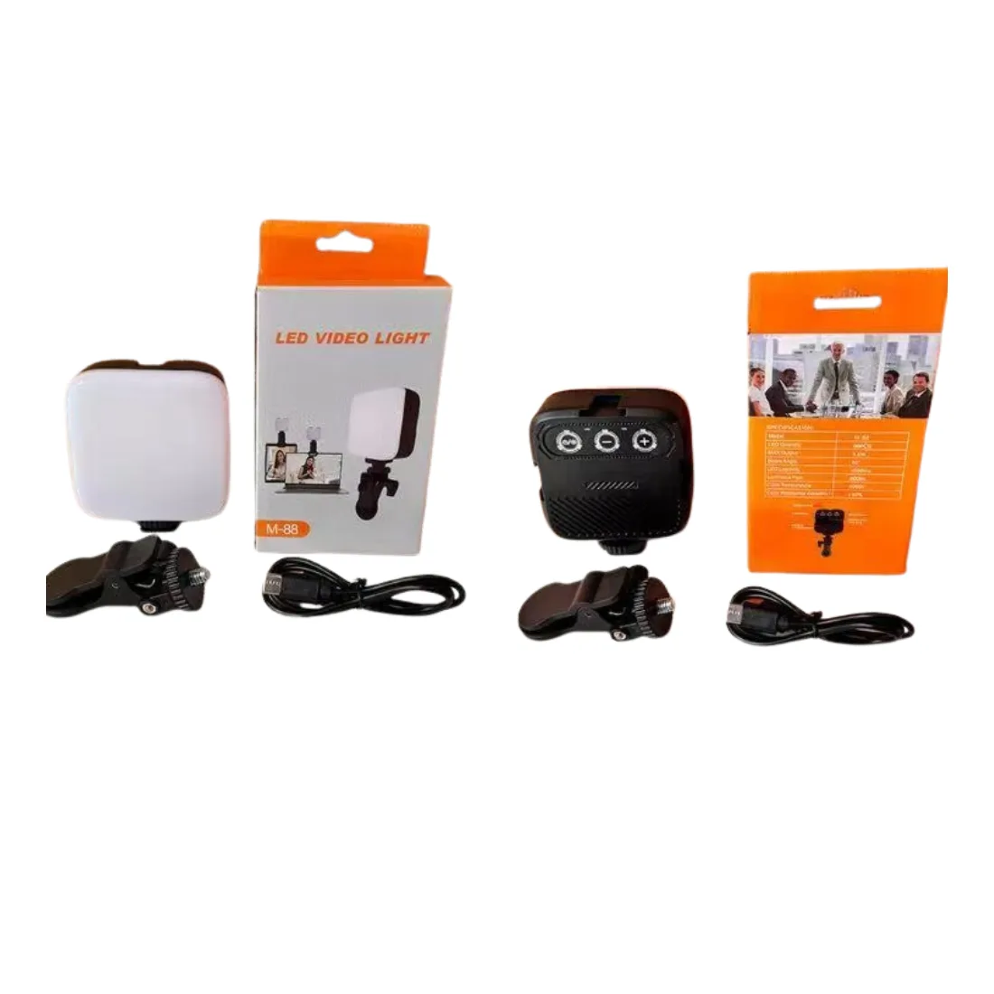 M88 Handheld LED Video Light Rechargable thumb 4