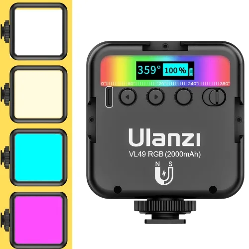 Ulanzi Mini RGB Camera Light VL49 thumb 2