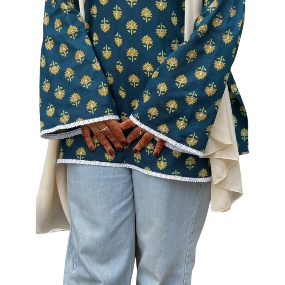 Printed Casual Kurti for Women thumb 3