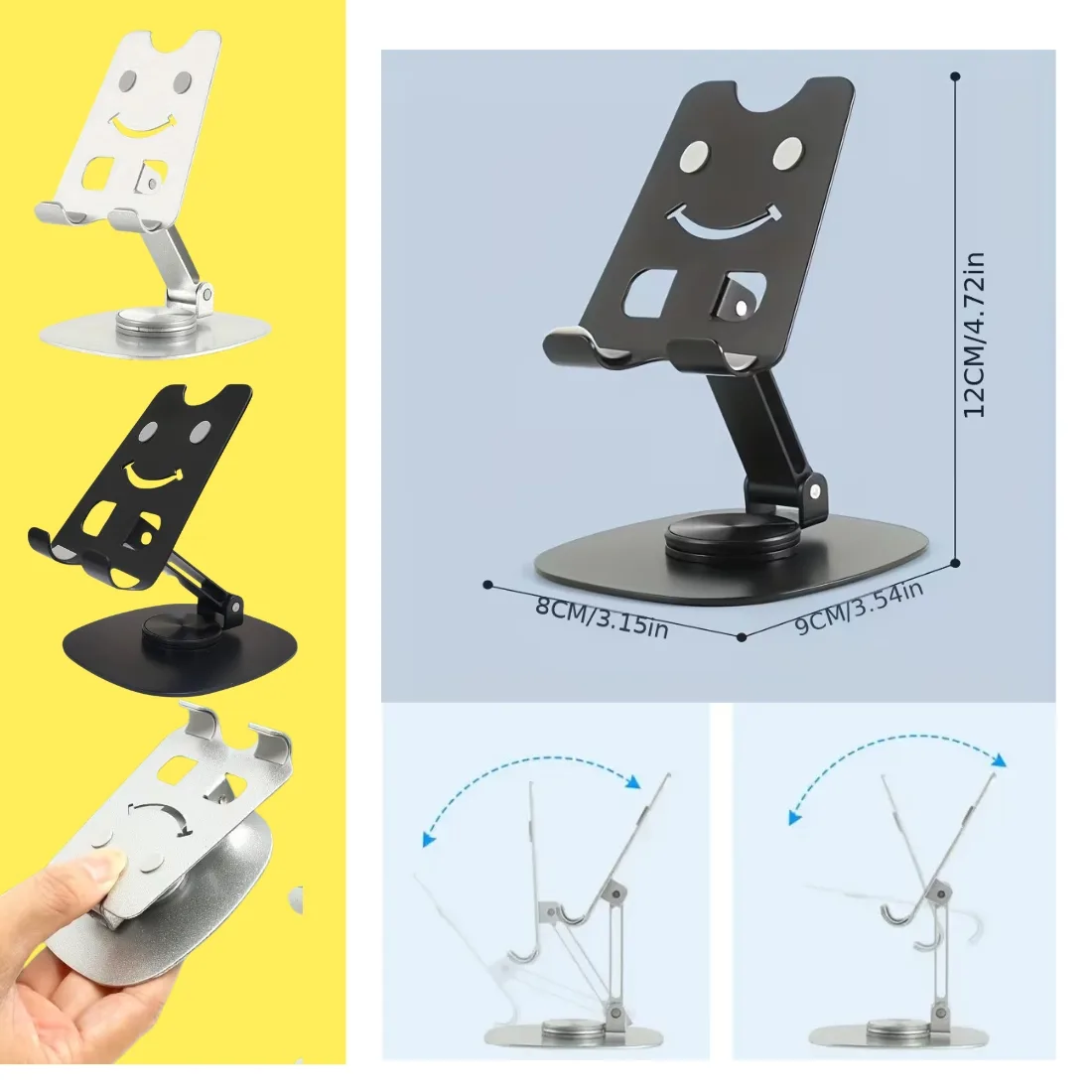 Rotating Aluminum Alloy Phone Stand