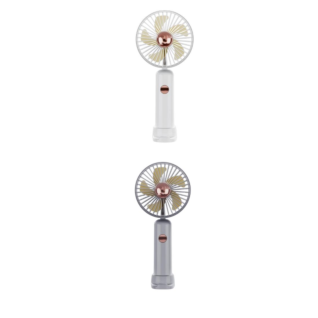 Mini Hand  Electric Travel Fan with Phone Stand
